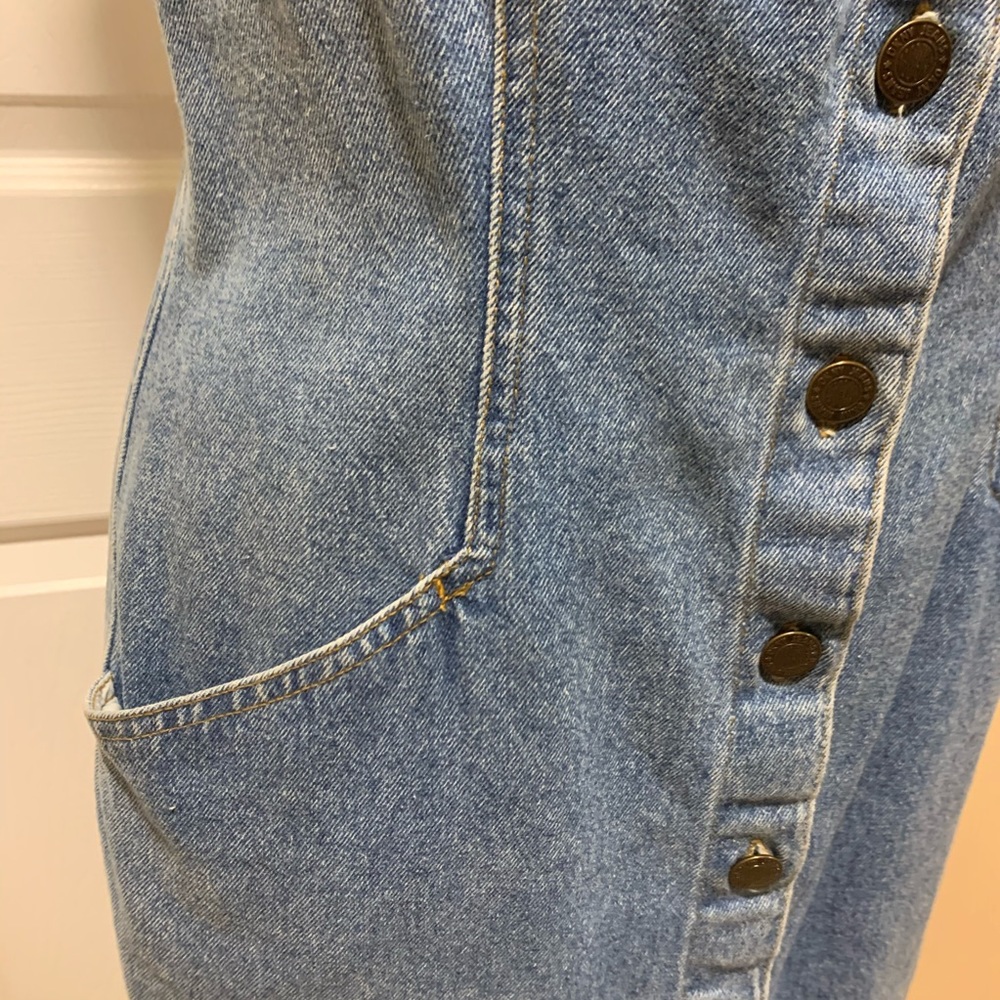 DKNY 100% cotton denim dress size 8 - Picture 4 of 14